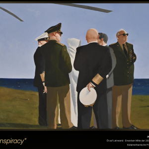 Kunstwerk "Die Verschwörung" - Signiert von Florian Homm (Hochwertiger Fine Art Print)